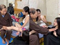 Clip Sex Thầy Bói Dâm Đãng Chơi Cùng 2 Em Gái Xinh Dâm